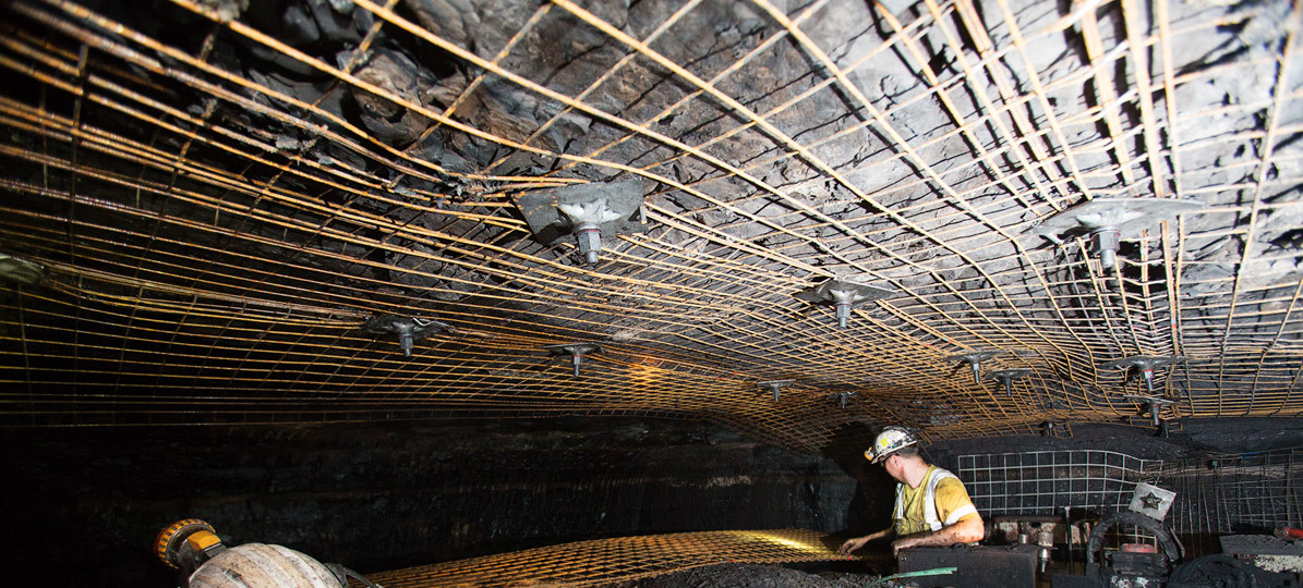 Significance of correct roof bolt placement in underground mining